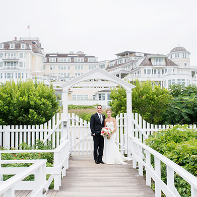 Wedding at the Ocean House:
Danielle & Jerry are Married: A Sneak Peek